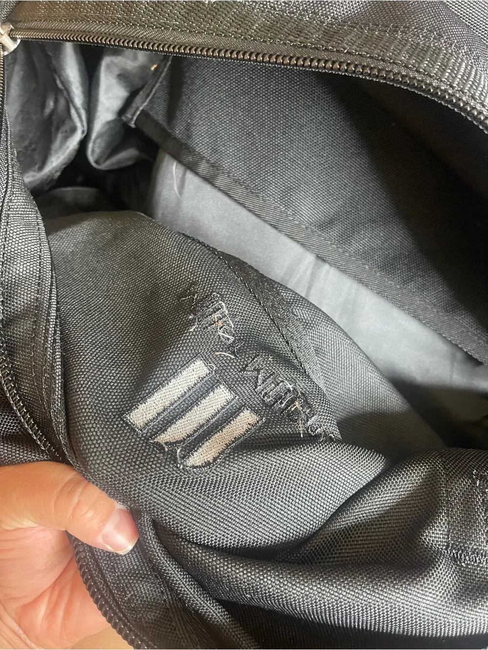 black Carhartt 120L duffle bag